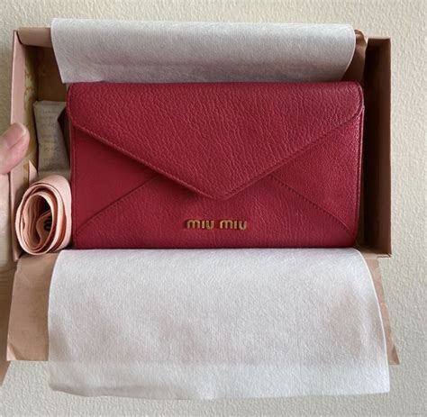 MIU MIU Madras Wallet for Women 